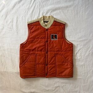 Vintage 70’s Ditch Witch Puffer Vest